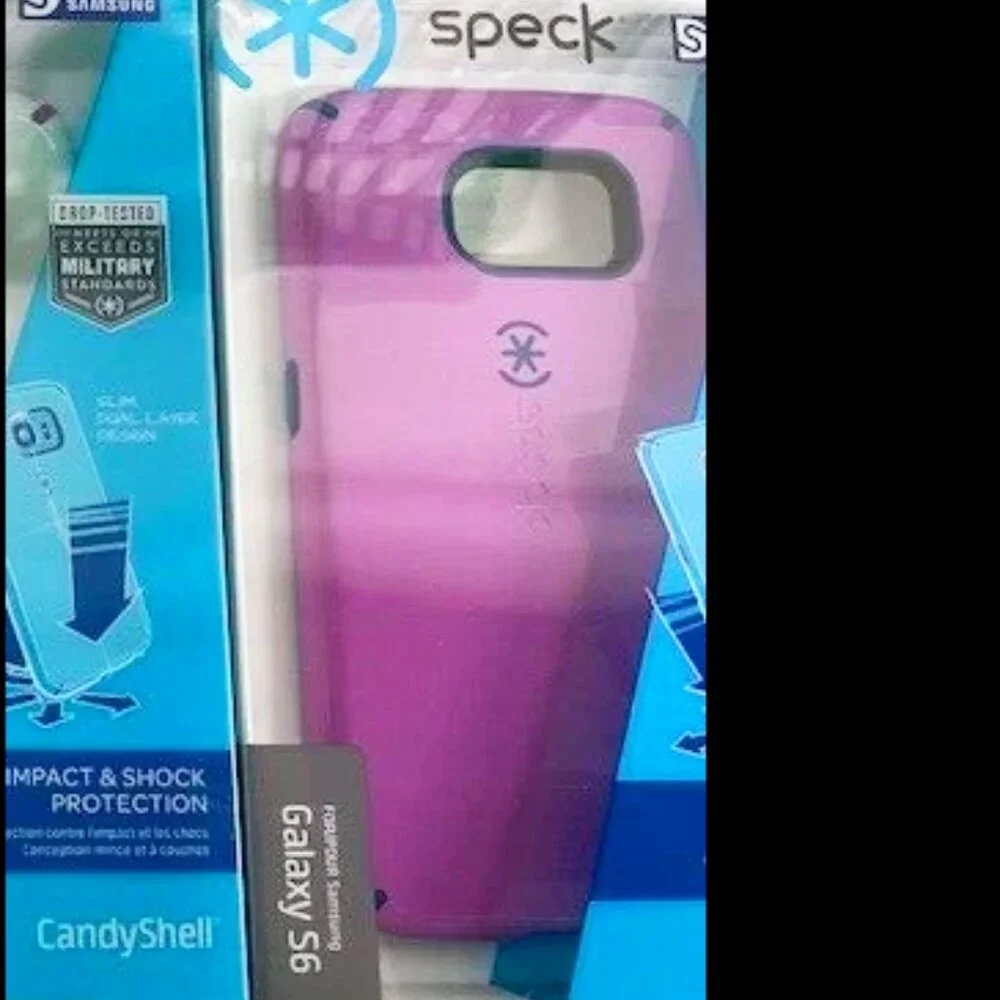NEW SPECK CASE FOR SAMSUNG GALAXY S6 - CANDY SHELL - ORCHID AMETHYST LILAC